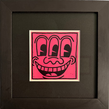 Keith Haring - Shafrazi Invitation