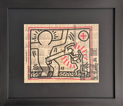 Keith Haring - Untitled (Red Cross)
