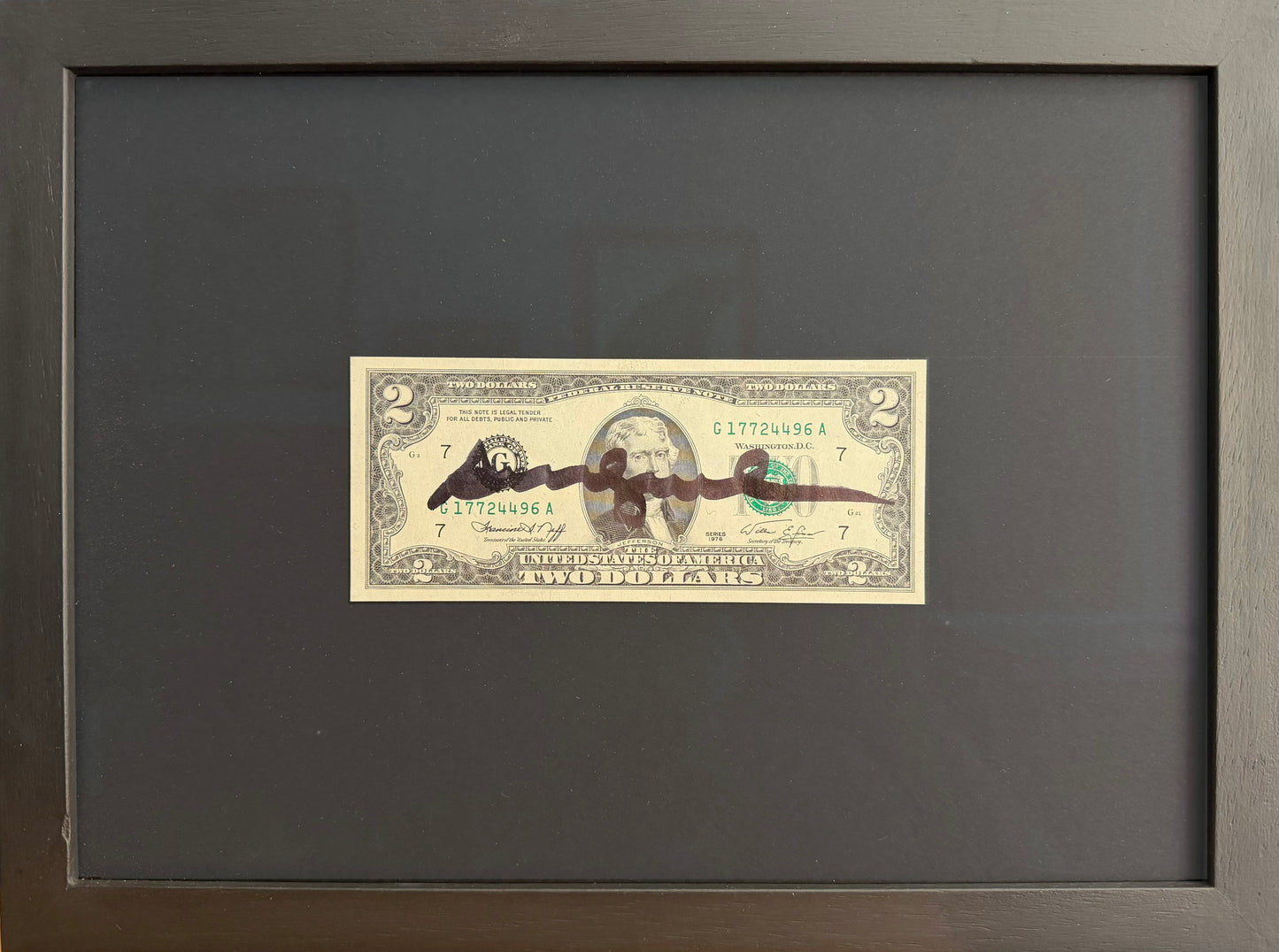 Andy Warhol - Two Dollar Bill 76