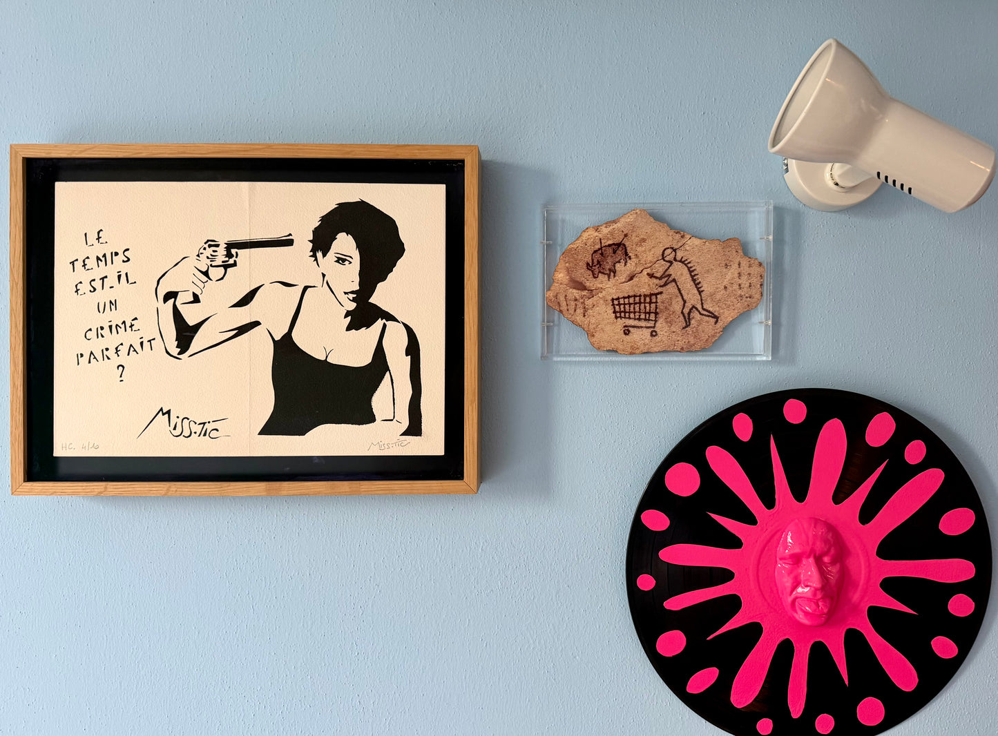 BANKSY – Peckham Rock (2018) – Limited Edition Wooden Postcard – With COA