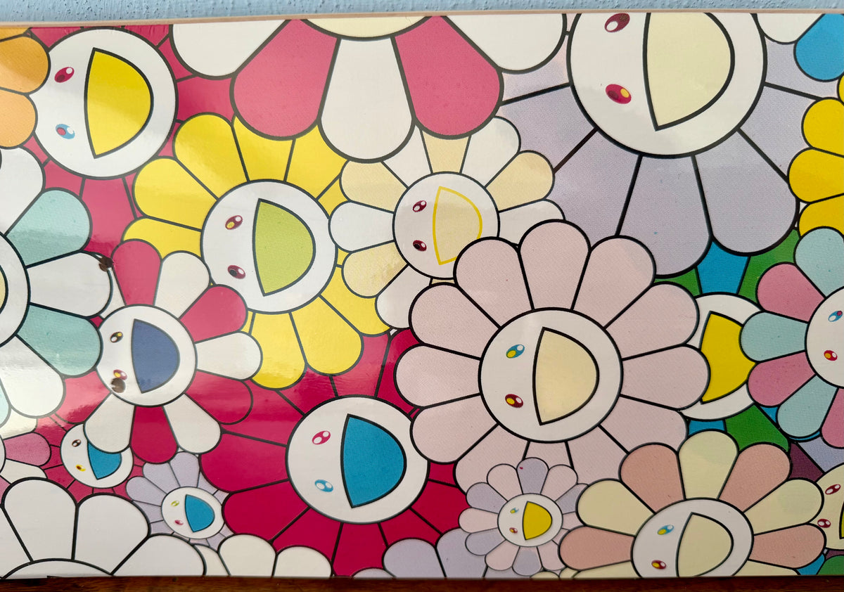 Takashi Murakami - ComplexCon Skateboard Flowers