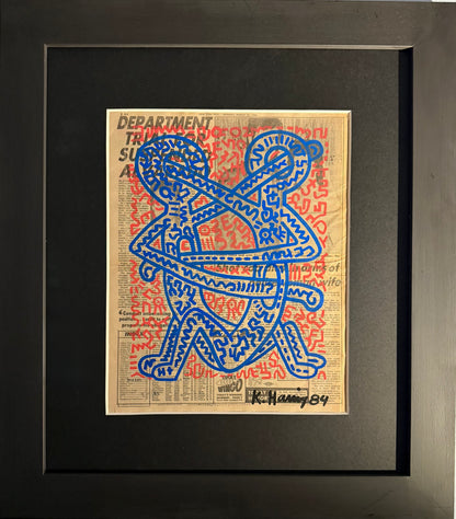 Keith Haring - Untitled 84 (Holy Man)