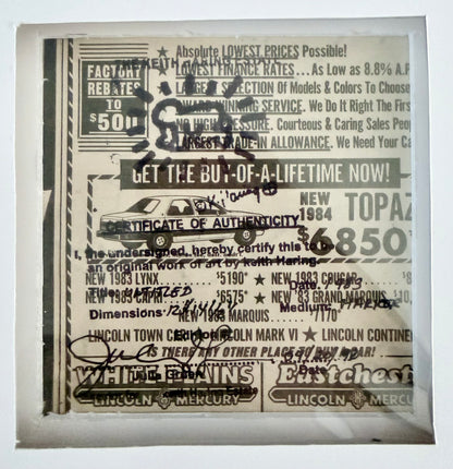 Keith Haring - Andy Mouse 83