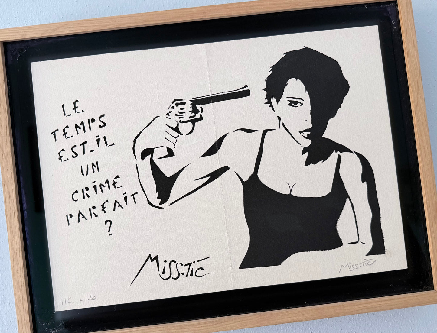 Miss Tic - Les temps est-il un crime parfait?