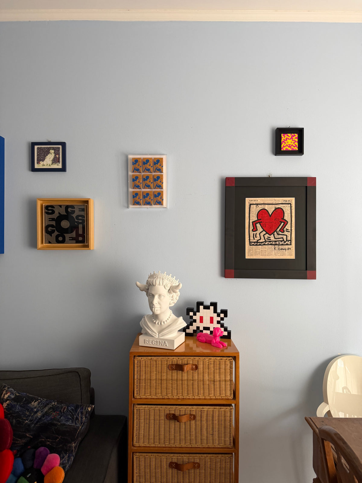 Keith Haring - Running Heart