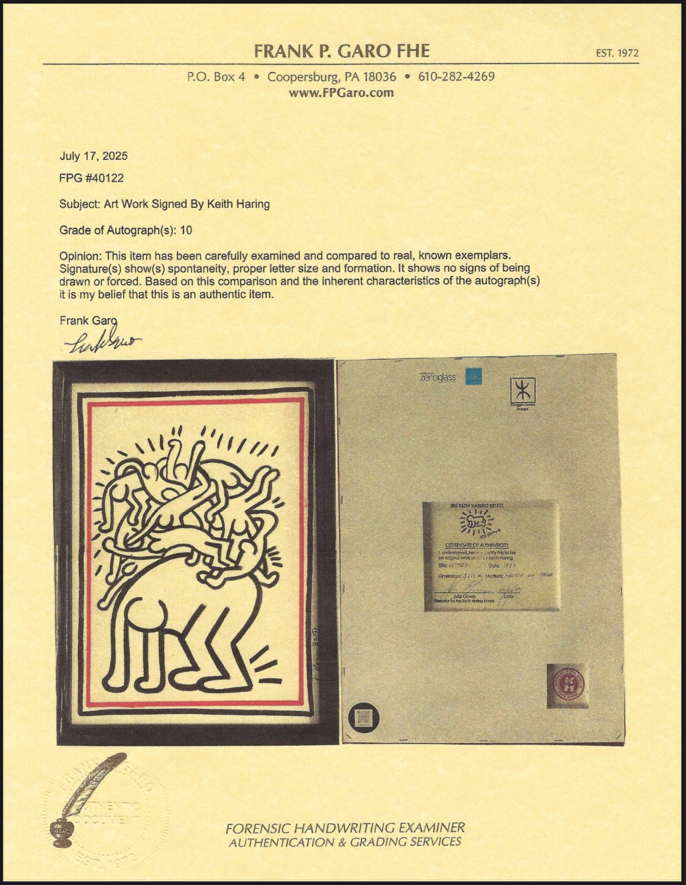 Keith Haring - Untitled 1983