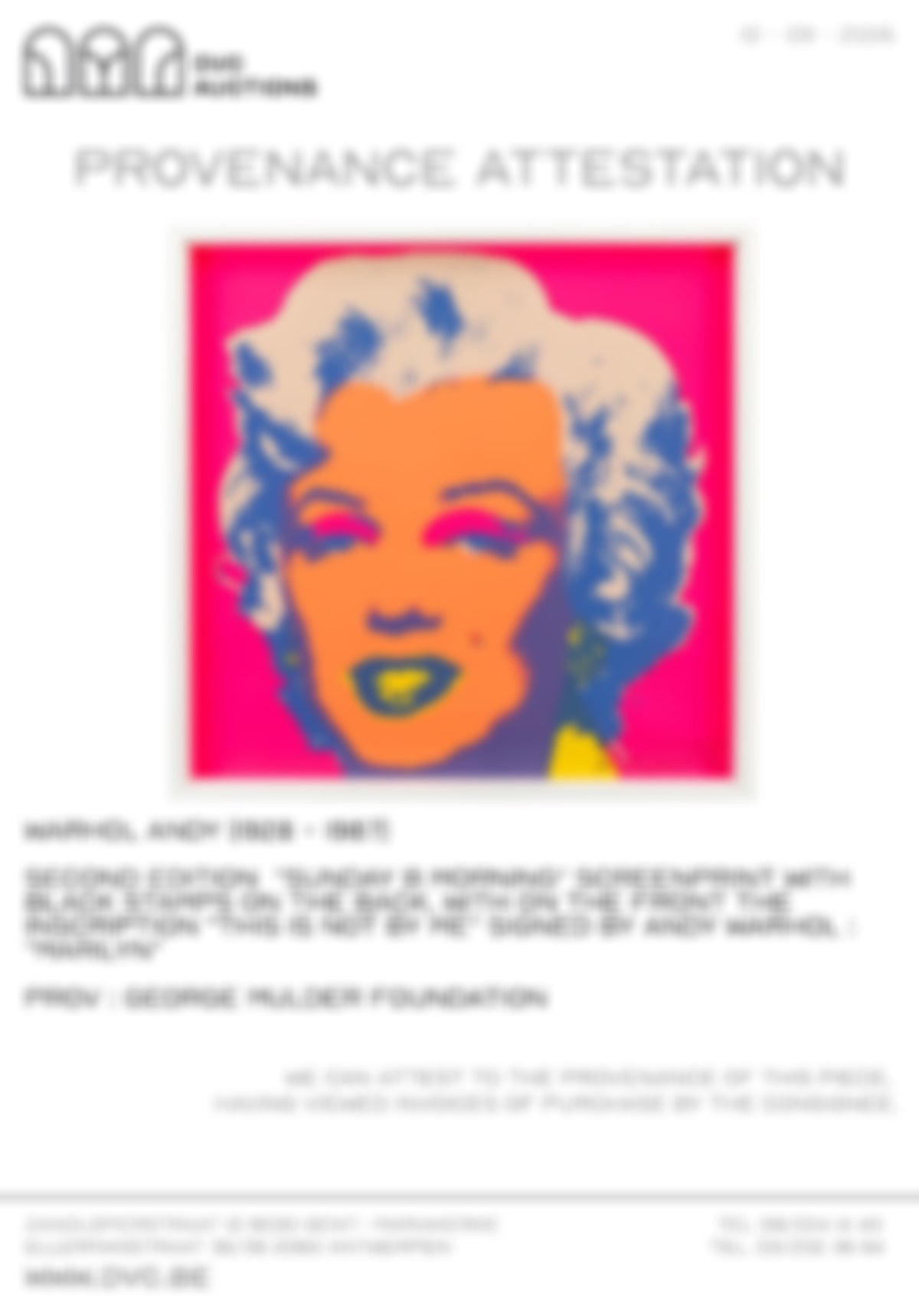 Andy Warhol - This Is Not By Me Marilyn - foto 14