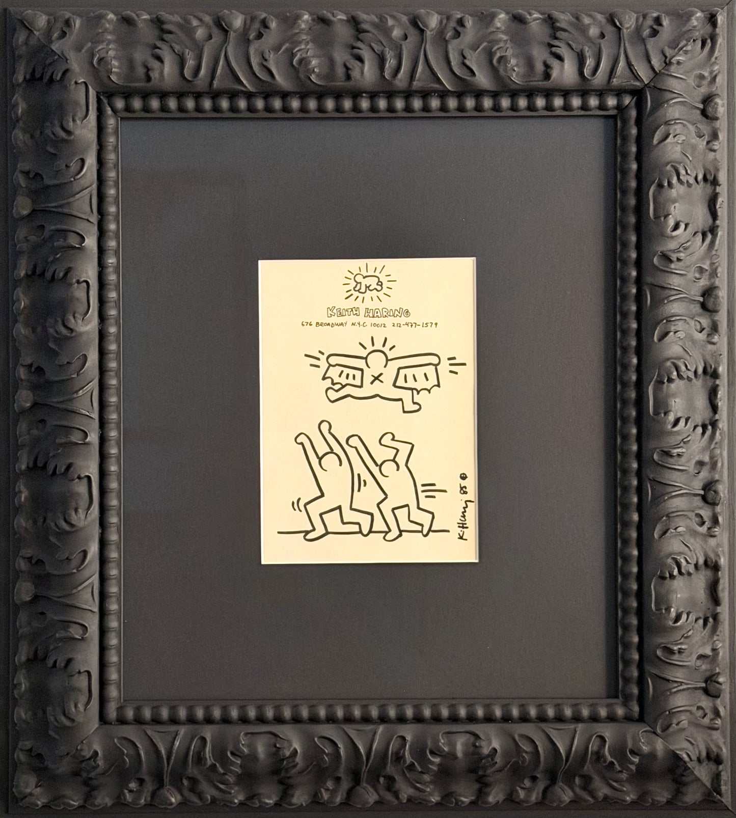 Keith Haring - Untitled (Batman)