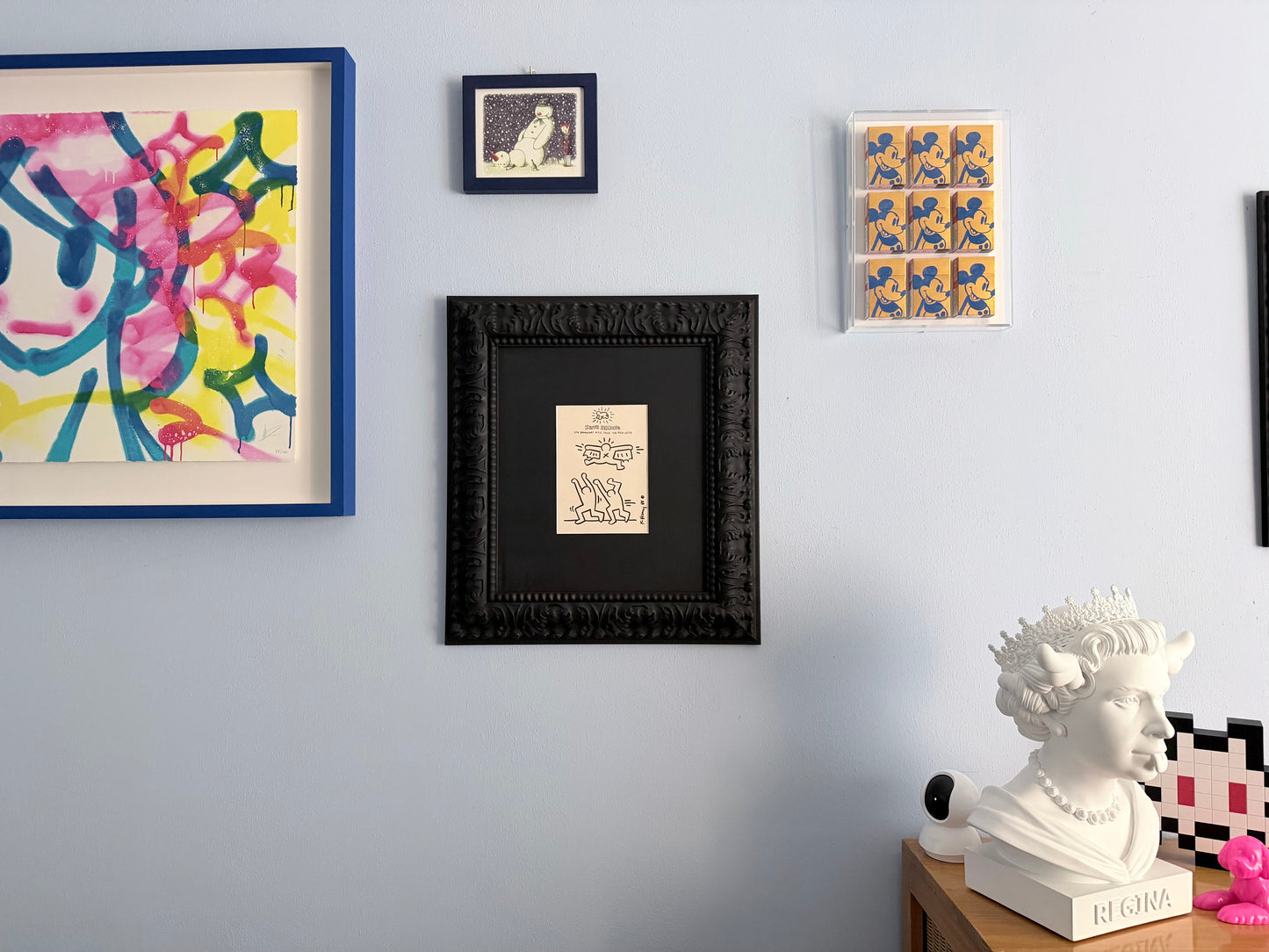 Keith Haring - Untitled (Batman)