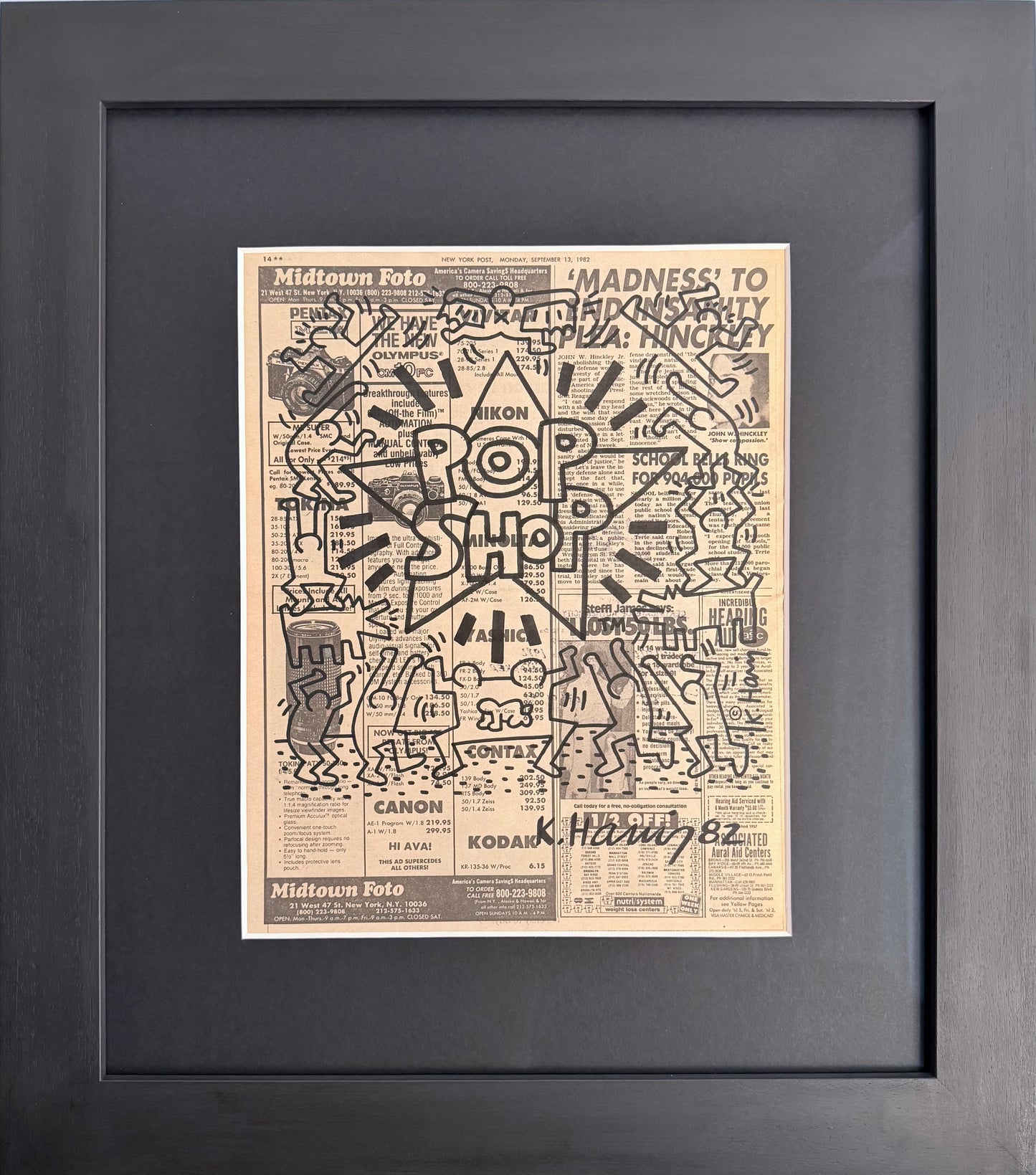 Keith Haring - Untitled 82 (Pop Shop)