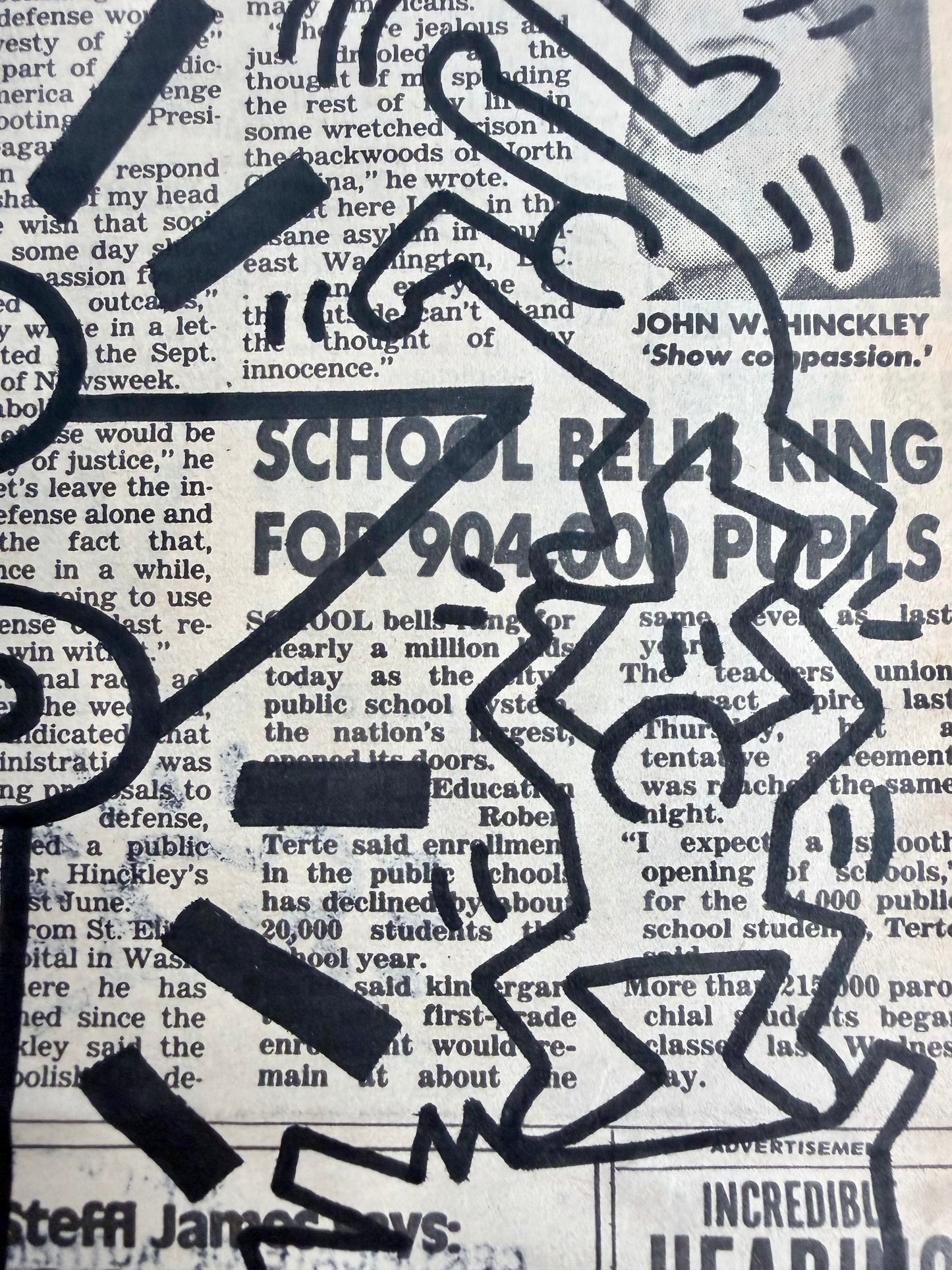 Keith Haring - Untitled 82 (Pop Shop)