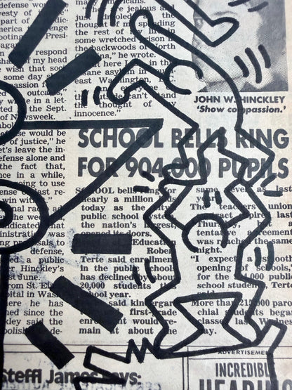 Keith Haring - Untitled 82 (Pop Shop)