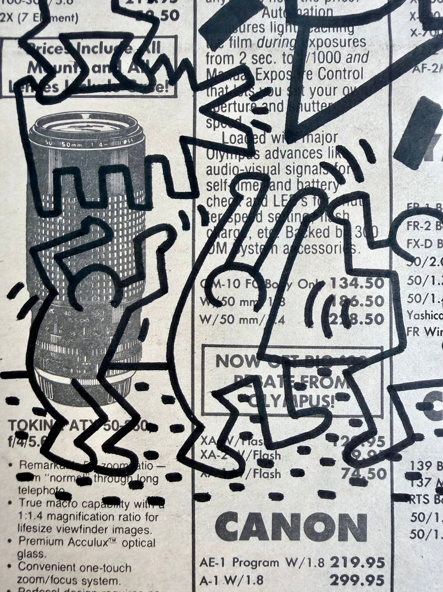 Keith Haring - Untitled 82 (Pop Shop)
