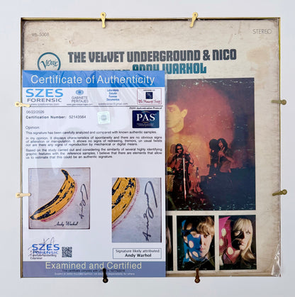 Andy Warhol - The Velvet Underground and Nico