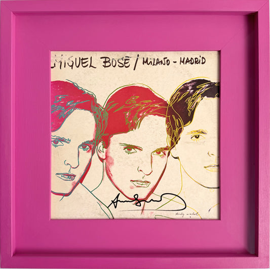 Andy Warhol - Miguel Bosé / Milano-Madrid