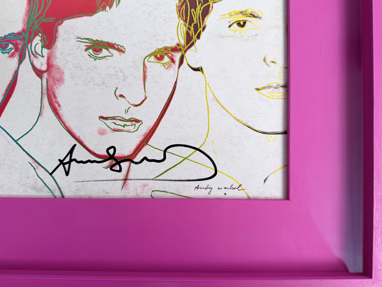 Andy Warhol - Miguel Bosé / Milano-Madrid