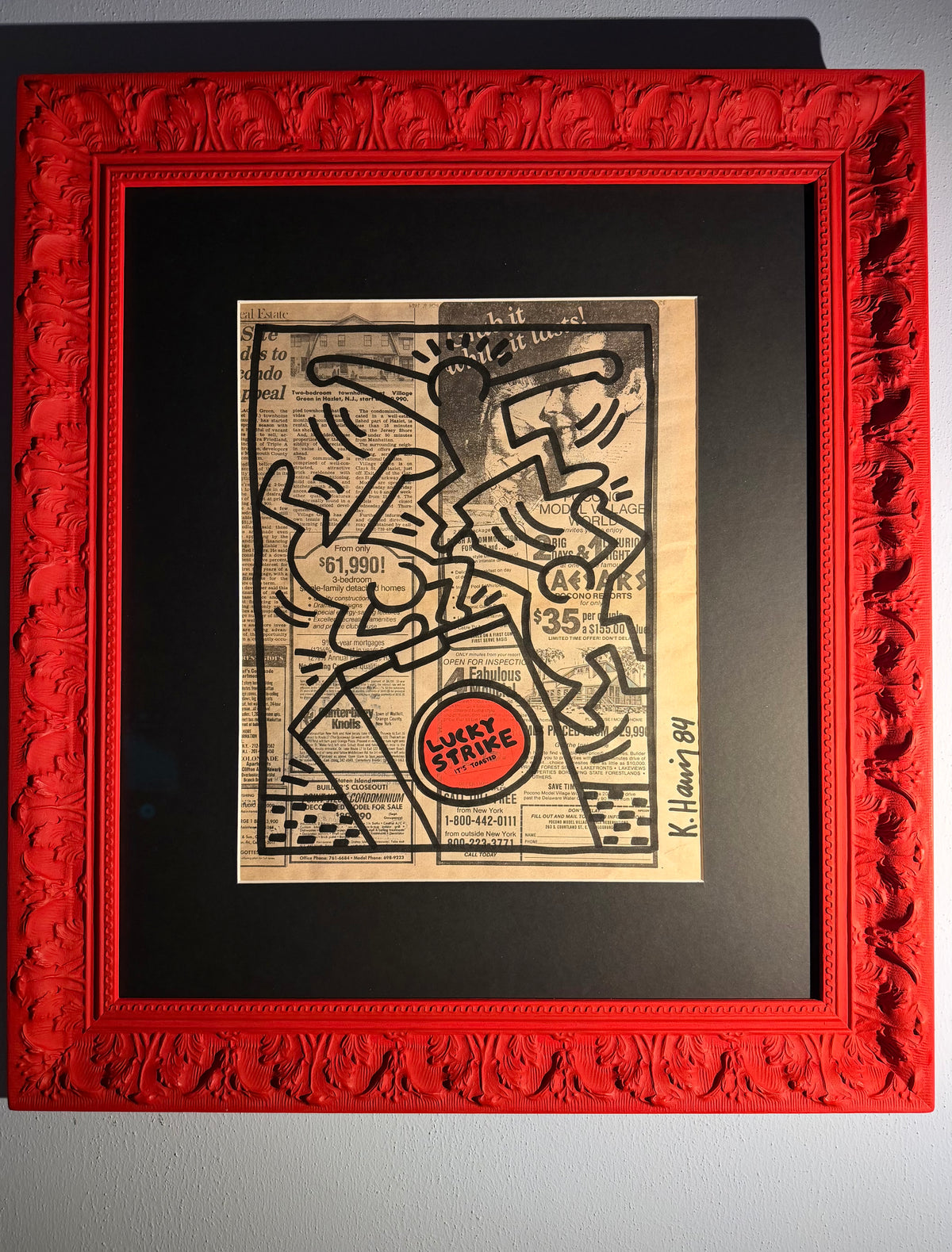 Keith Haring - Lucky Strike 84