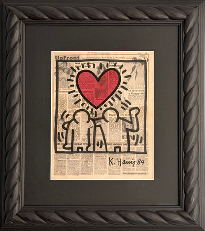 Keith Haring - Untitled (Be Mine)