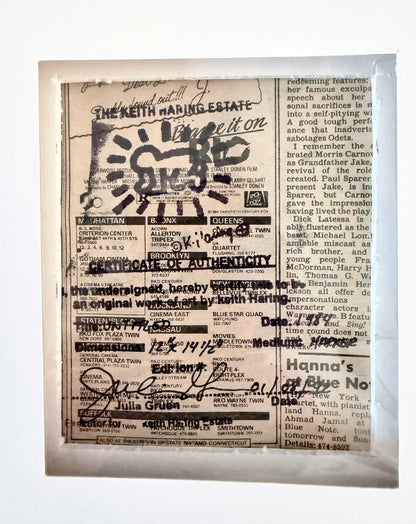 Keith Haring - Untitled (Be Mine)