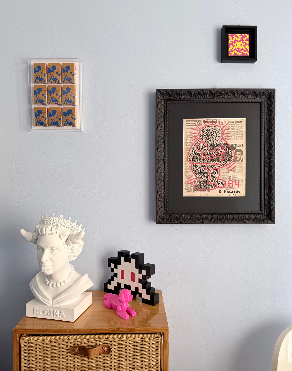 Keith Haring - Untutled (Figure with Baby)