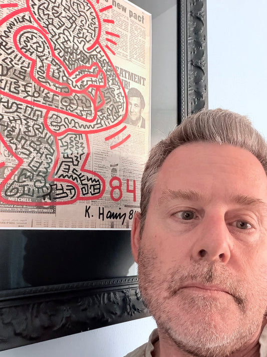 Keith Haring - Untutled (Figure with Baby)