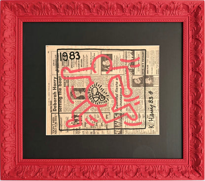 Keith Haring - Untitled (Running Figure)