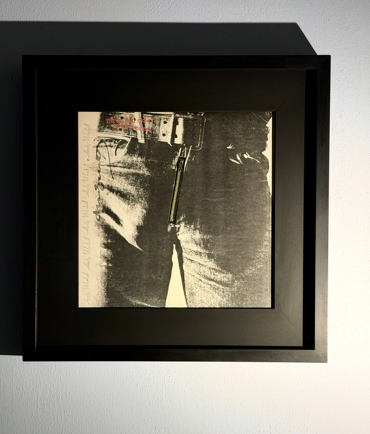 Andy Warhol - Sticky Fingers –  Rolling Stones (1971)