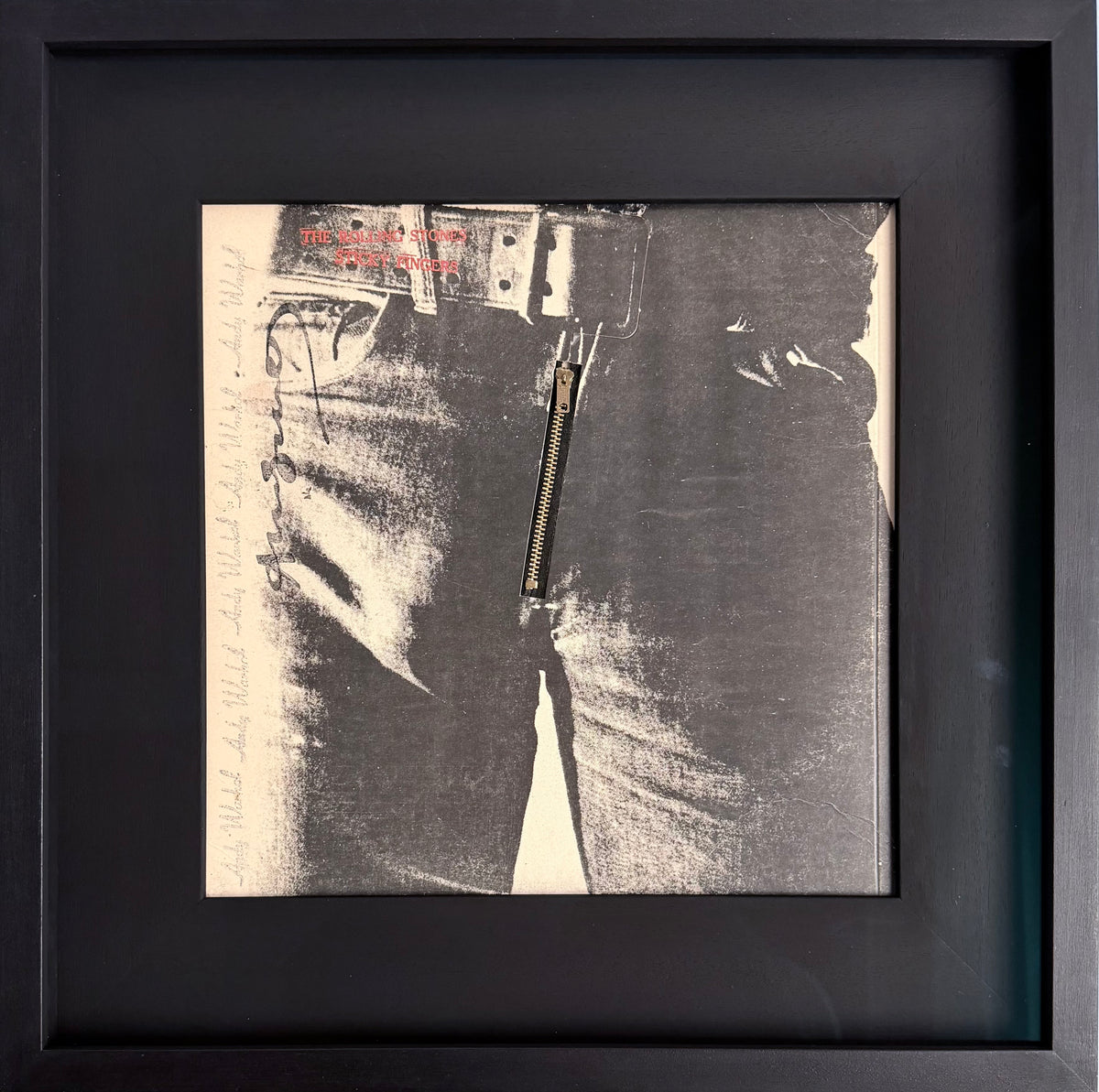 Andy Warhol - Sticky Fingers –  Rolling Stones (1971)