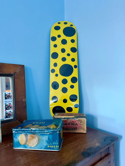 Yayoi Kusama - Dots Obsession MoMA Skateboard Yellow