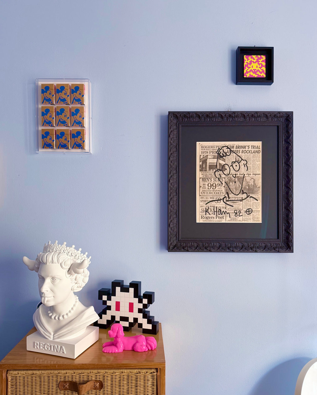 Keith Haring - Untitled (Self Portrait) 82
