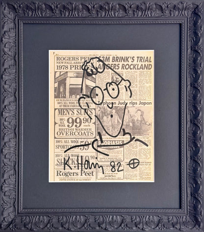 Keith Haring - Untitled (Self Portrait) 82