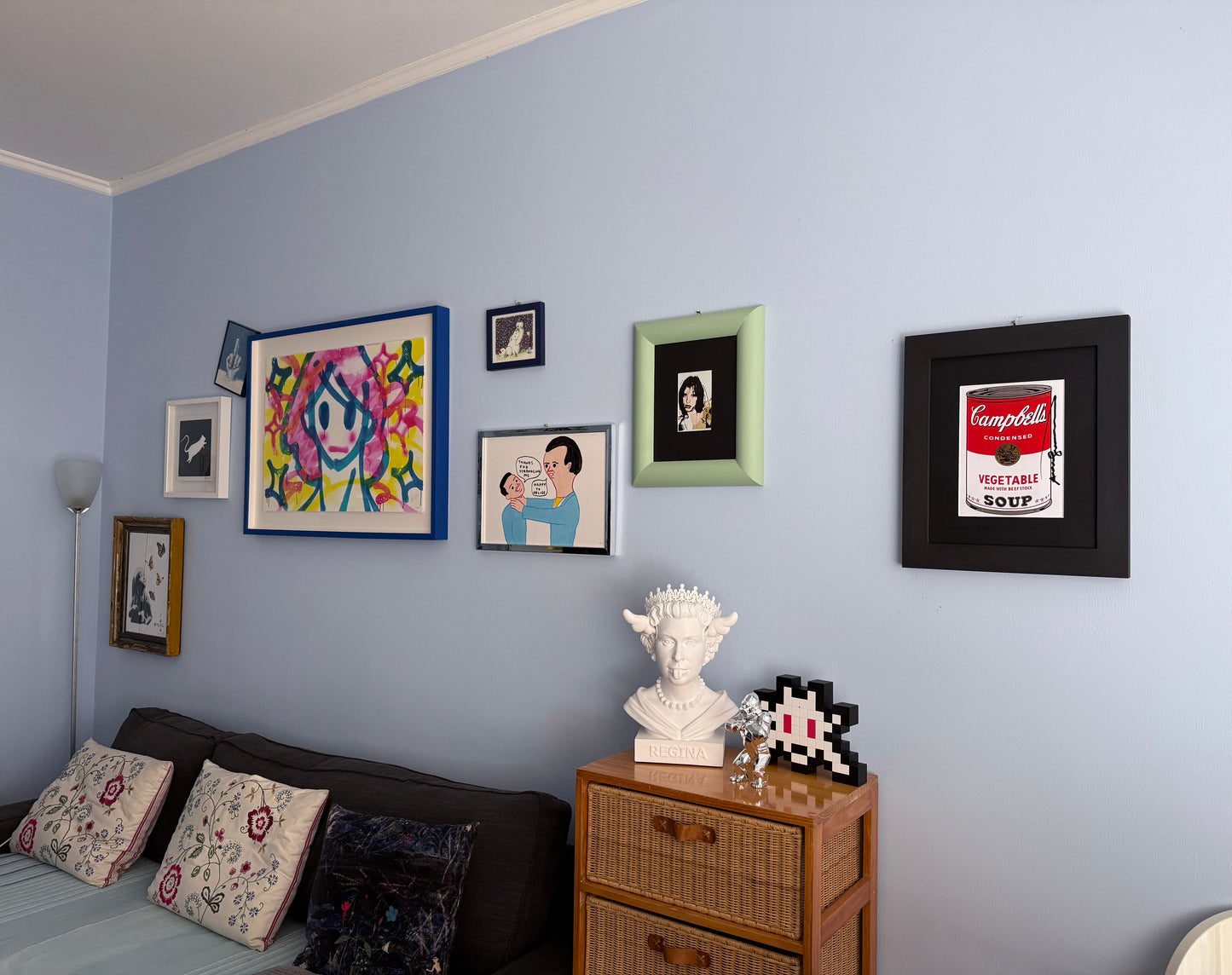 Andy Warhol – Stampa offset firmata a mano con COA