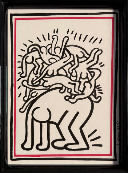 Keith Haring - Untitled 1983
