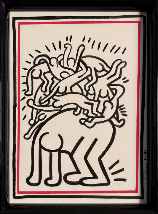 Keith Haring - Untitled 1983