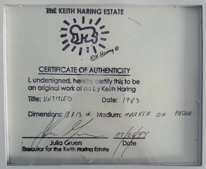 Keith Haring - Untitled 1983