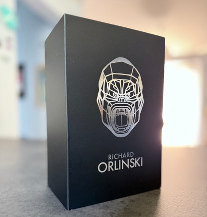 Richard Orlinski – Leone Bianco (White Lion)