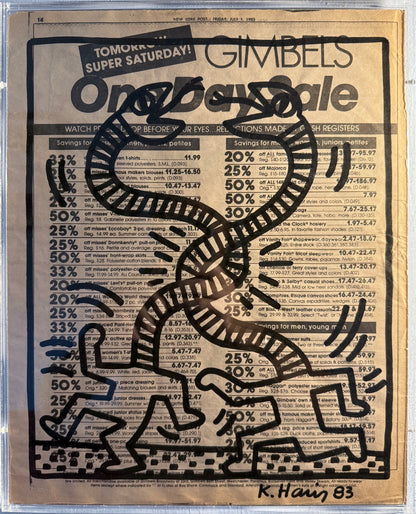 Keith Haring - Untitled 93