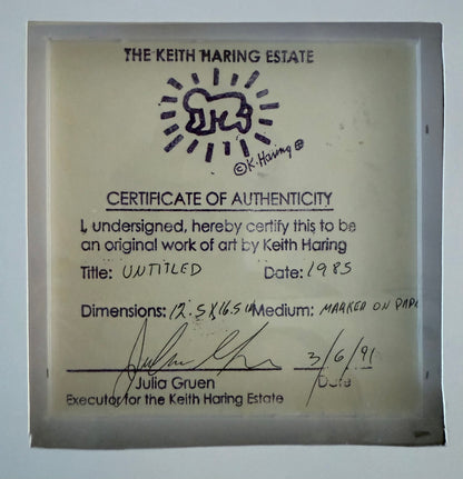 Keith Haring - untitled 1985
