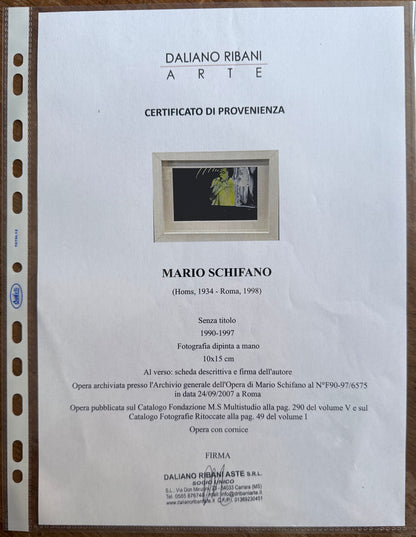 Mario Schifano - Sguardo magnetico