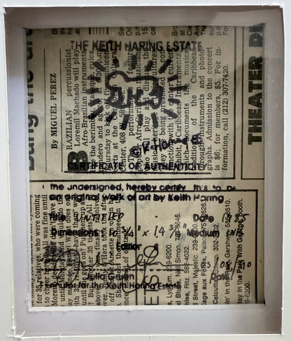 Keith Haring - Batman 1985