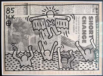 Keith Haring - Batman 1985
