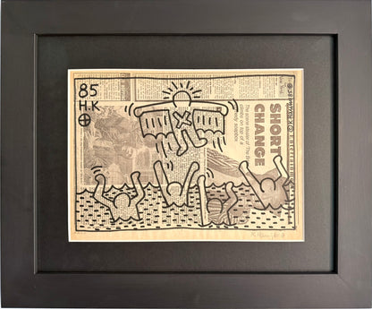 Keith Haring - Batman 1985
