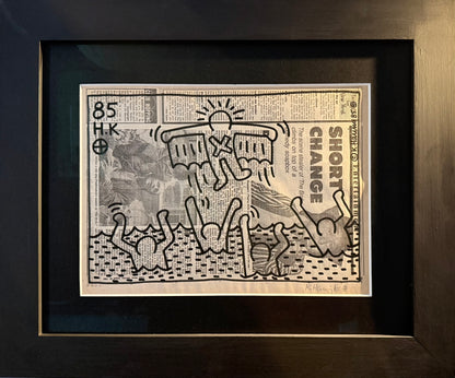 Keith Haring - Batman 1985