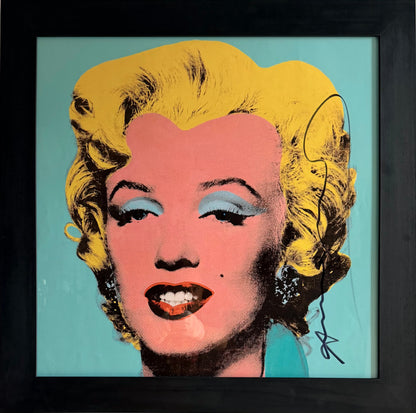 Andy Warhol - Sage Blue Marilyn