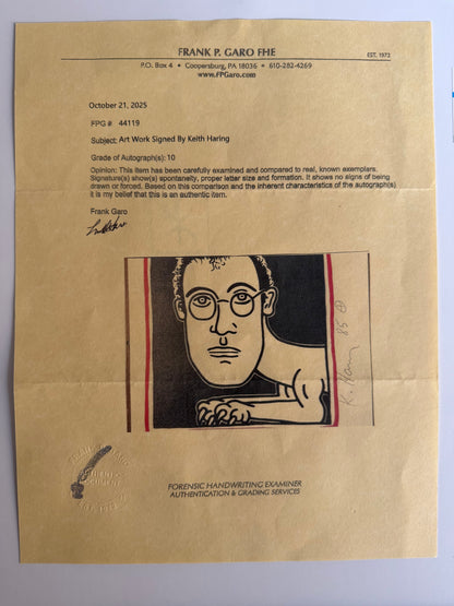 Keith Haring - Self Portrait