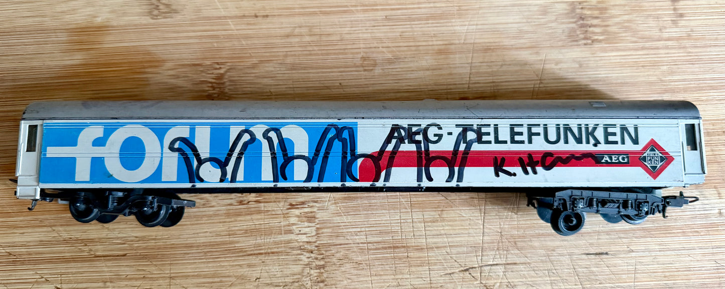 Keith Haring - Miniature Train Wagon