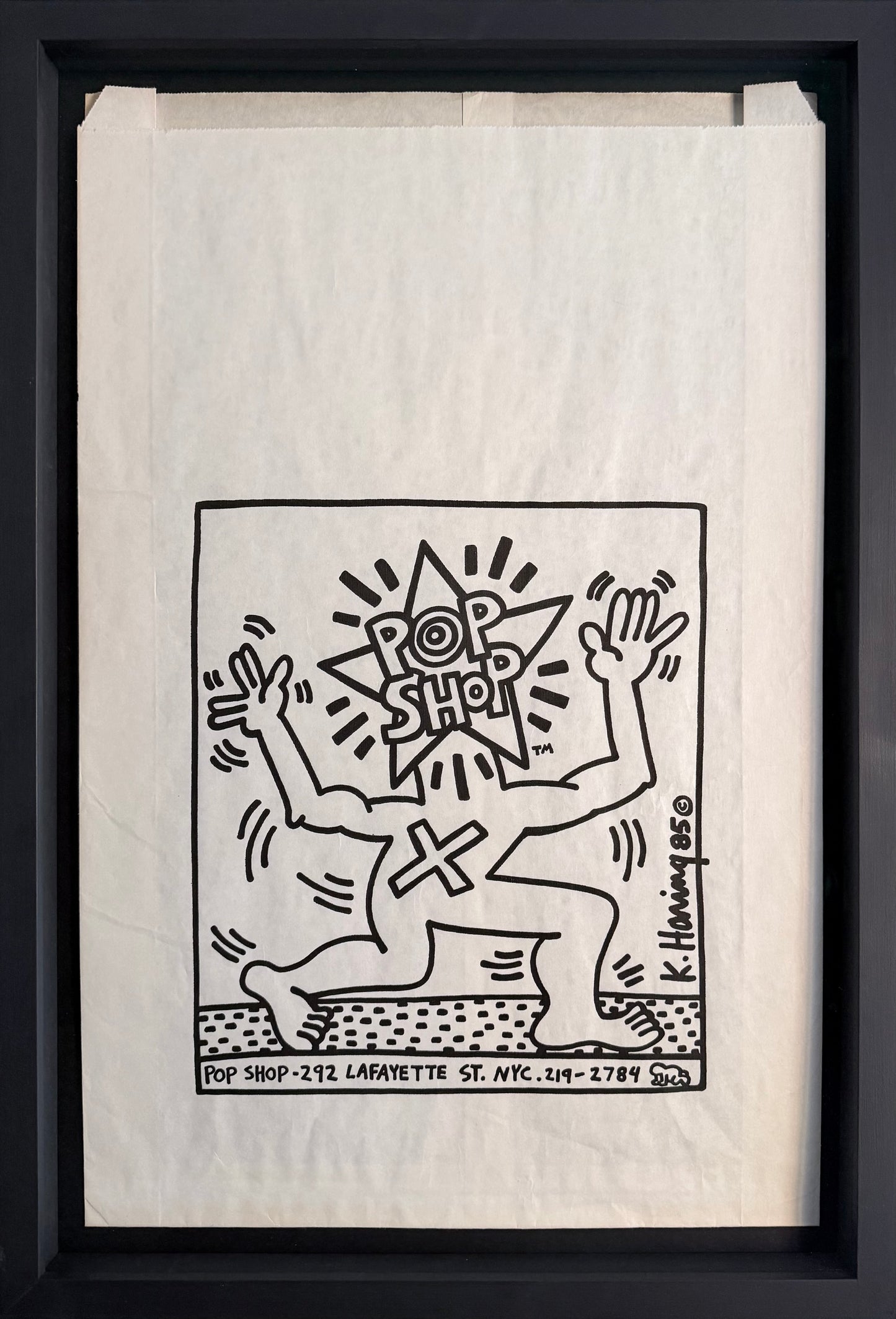 Keith Haring - Pop Shop Paper Bag