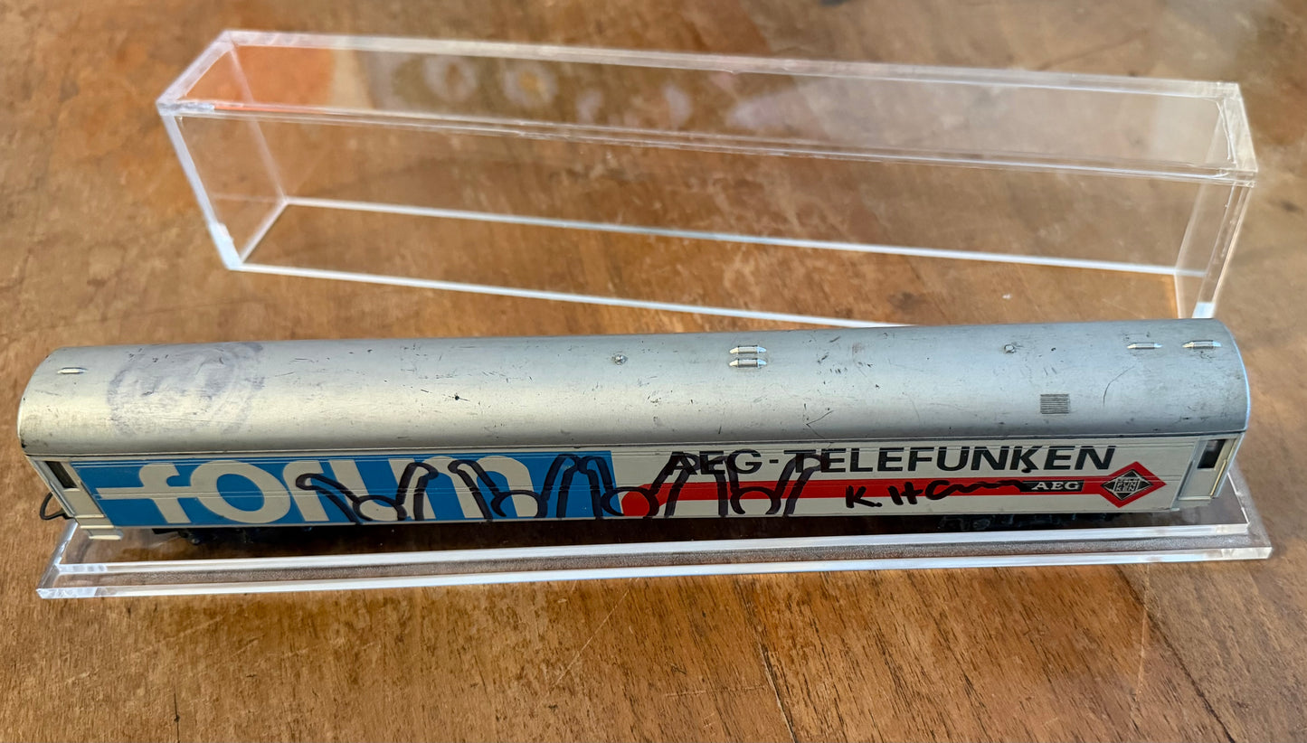 Keith Haring - Miniature Train Wagon