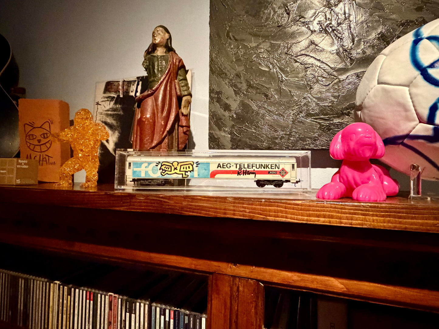 Keith Haring - Miniature Train Wagon