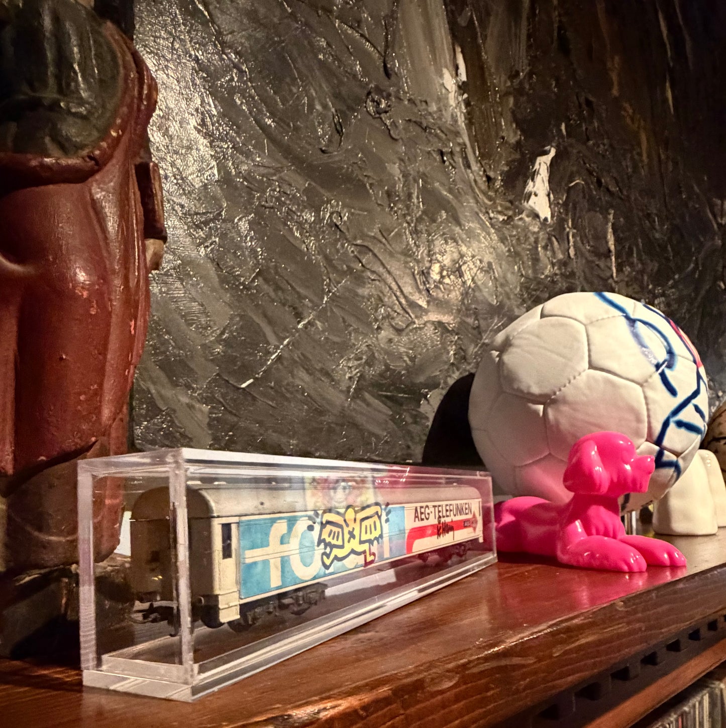 Keith Haring - Miniature Train Wagon